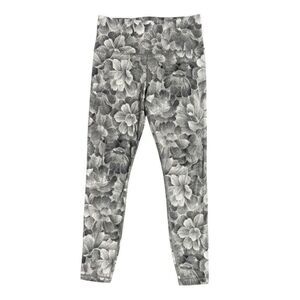 Athleta Women's Elation Leggings Black Chakra Floral Size Small